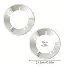 2pcs Cubiertas para Quemadores de Estufa de Gas - Resistentes al Calor, Anillos Antideslizantes para Ventilación, para Cocinar Eficientemente, Adecuados para Sartenes Planas y Redondas, Ideales para Uso en Casa, Dormitorio y Restaurante, Protectores para