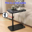 Escritorio de Pie Ajustable Moderno con Tapa Abatible - Fácil de Montar, Compacto y Duradero para Ahorrar Espacio, Ideal para Sala de Estar, Dormitorio o Área de Recepción en Interiores