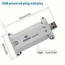 Repetidor WiFi USB de doble banda 5G de 1200Mbps para escritorios, Plug & Play, amplificador de Internet inalámbrico, compatible con redes 2.4G/5G, sin necesidad de batería