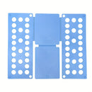 Organizador de ropa compacto - Tablero plegable de plástico resistente con aberturas redondas, ideal para camisetas y ropa, opción de almacenamiento para el hogar, organizador de ropa, sistemas de armarios montados en la pared.