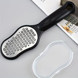 1 pieza, raspador de talón, eliminador de piezas duras y muertas, con tapa, herramienta de cuidado de pies para manicura y pedicura.