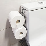 1 Pieza, Soporte Para Papel Higiénico, Estante De Almacenamiento De Rollos De Papel De Baño, Diseño De Gancho Para Soporte De Tejidos, Estante De Almacenamiento De Tejidos Ahorrador De Espacio, Accesorios De Baño