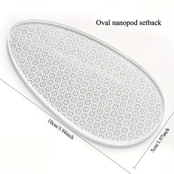 Esponja de piso de vidrio nano - Sin fragancia, no eléctrica, ideal para uso húmedo y seco, perfecta para eliminar la piel muerta y, esenciales para el cuidado de los pies | Cuidado de la piel suave para los pies | Herramienta de cuidado de los pies dura