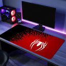 1 pieza de Mouse Pad con tema Spider-Man 5 - Gran alfombrilla de juego y oficina con base de goma antideslizante, lavable, con diseño icónico de Spider-Man para eSports y diversión en escritorio, Mouse Pads para Des.