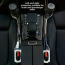 SEG Direct 2 Piezas Organizador de Espacio para Asientos de Auto con Portavasos y Diseño de Almacenamiento, Compartimento Lateral del Reposabrazo para un Interior Limpio y Ordenado, Accesorio Multifuncional para Coche