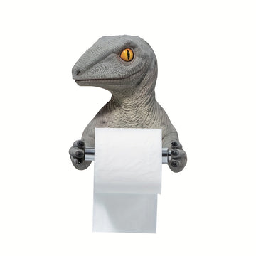1 Unidad, Soporte De Papel Para Colgar En La Pared Con Diseño De Dinosaurio, Soporte Para Papel Higiénico Montado En La Pared, Decoración Para El Baño