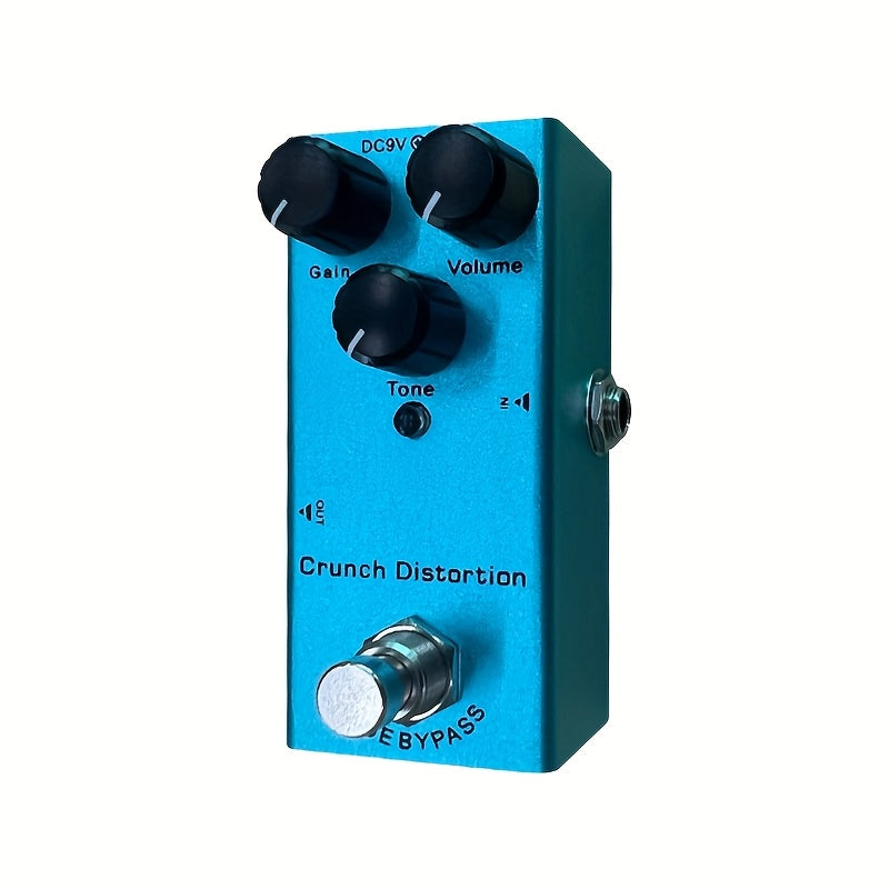 1 pieza de pedal de guitarra eléctrica, efecto de sobredriver clásico, efecto de distorsión metálica británica, efecto de distorsión metálica estadounidense. Un solo efecto de pedal mini. Accesorio esencial para instrumentos de guitarra eléctrica. Este p