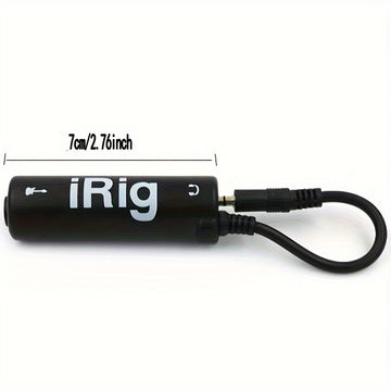 Interfaz de guitarra I-Rig, convertidor de reemplazo para teléfono, interfaz de audio para guitarra, afinador de guitarra, línea de guitarra, accesorios para guitarra I-Rig