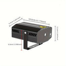 2 luces láser, control de iluminación por sonido, efecto estrellas, haz de línea, luz para fiestas, discoteca, karaoke, ideal para iluminación de interiores, habitación, sala, bandas