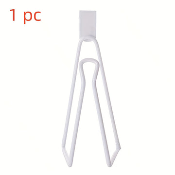 Soporte para papel higiénico de acero inoxidable montado en la pared, 1 unidad, pintado para fácil instalación y ahorro de espacio, ideal para baños y exteriores
