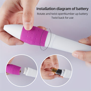Deslustrador de Uñas Eléctrico BANUCHE - Cortaúñas y Pulidor Portátil Automático con Batería para Adultos, Ancianos - Herramienta Compacta de Manicura Pedicura para Viajes con Palitos de Lija, Diseño Ergonómico, Mango Antideslizante