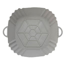 Alfombrilla de Silicona para Freidora de Aire - Cuadrada, para Microondas y Parrillas & Cocina al Aire Libre, Fácil de Limpiar, Reutilizable, Antiadherente, Ideal para Cocinar Saludable, Esencial en la Cocina