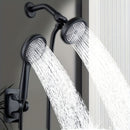 1 juego de ducha ABS con alta caudalidad y manguera, conjunto de ducha portátil dos en uno, distribuidor de agua de tres vías con manguera larga, accesorios para baño