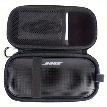 Estuche de Viaje Rígido para Altavoz Inalámbrico Portátil Bose SoundLink Flex - Bolsa de Transporte Protectora de EVA Duradera