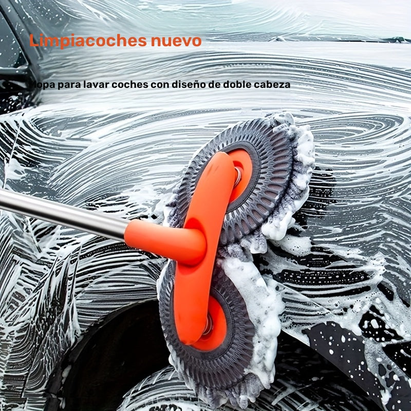 Kit de Limpieza Definitivo para Coches: Cepillo de Microfibra, Mopa, Guante, Esponja y Más - ¡Obtén un Brillo Impecable Cada Vez!