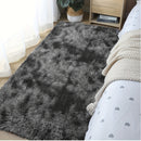 Alfombra cuadrada de poliéster para dormitorio y sala de estar - Pelo bajo, solo lavado a mano, uso en interiores, hecha a máquina - 1,5 m de longitud máxima
