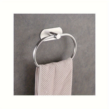 Anillo para Toalla Ovalado Sin Taladro, Decoración de Regalo de Navidad/Halloween
