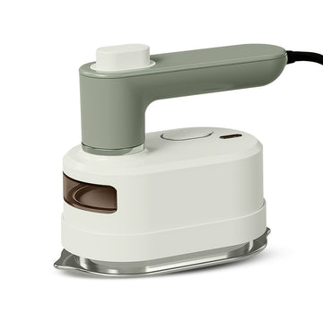 Plancha de vapor portátil plegable, con tanque de agua visible de 70 ml. Compacta y fácil de manejar. Se calienta en 20 segundos. Esencial para el hogar y viajes