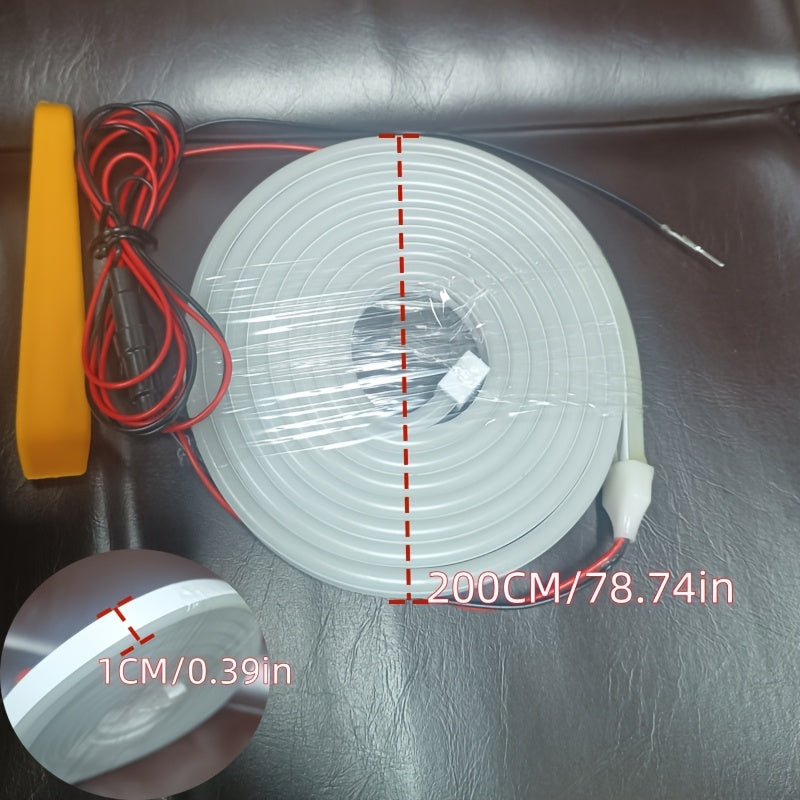 Luces LED Ambientales para Maletero con Sensor Automático sin varillas, Decoración Interior de Coche y Caja Trasera