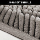 Alfombrilla De Baño De Chenilla De 2 Piezas, Alfombra De Baño En Forma De U Y Rectangular, Alfombra De Felpa Suave Y Peluda Para Baño, Alfombrilla De Inodoro Antideslizante Y Absorbente De Agua, Decoración De Baño