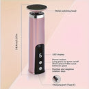 Eliminador de pies eléctrico 2 en 1, herramienta de uñas rotativa recargable por USB con 2 cabezas opacas y 10 papeles de lijado ásperos, portátil para uso en casa y salón, regalo perfecto para vacaciones adecuado para manos y pies.