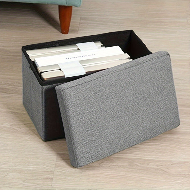 Organizador de Herramientas Plegable con Asiento, Caja de Almacenamiento y Taburete para Juguetes - 8 Escenarios de Uso en el Hogar