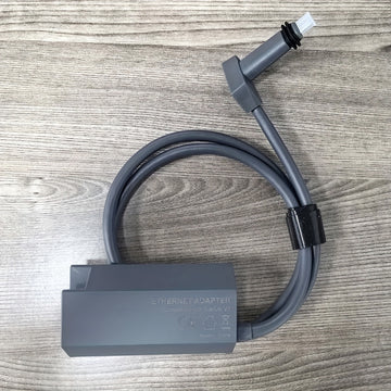 Adaptador Ethernet Starlink para Red Externa Cableada, Adaptador Ethernet Starlink para V2 Gen2, Adaptador Ethernet Starlink para Internet Satelital V2 con Placa Rectangular, Conexión Estable