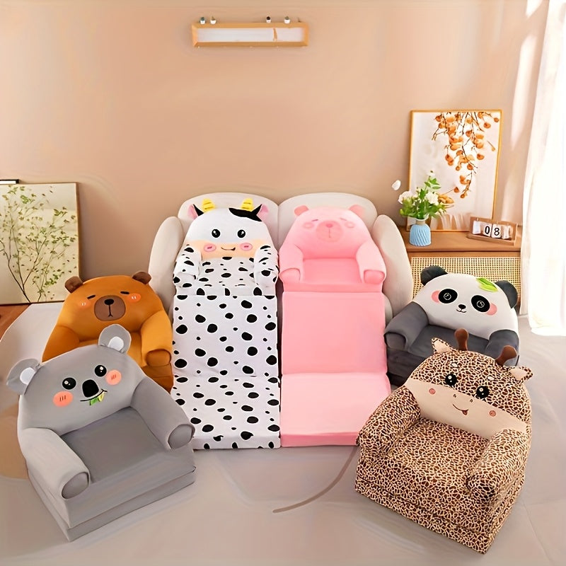 Taburete Plegable para Sofá Asiento de Descanso Lavable para Perezosos Colchoneta para Dormir Tres Pliegues Taburete para Sentarse en el Sofá que se Puede Reclinar y Doblar