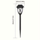 6 unidades de luces de jardín solares LED, luces decorativas para césped al aire libre, polipropileno, batería de níquel, alimentadas por energía solar, ≤36V
