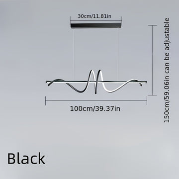 Linterna colgante LED moderna con pantalla de aluminio para techo, adecuada para iluminación urbana y ambiental - cableada, luz blanca neutra o cálida ajustable, 110V-240V, ideal para restaurantes, cafeterías y oficinas