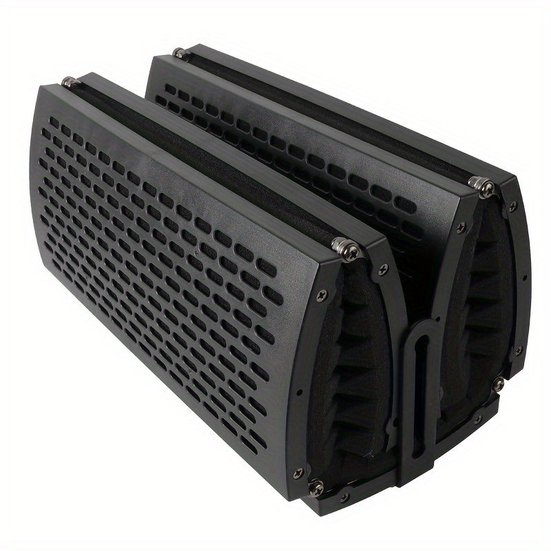 Micrófono de Estudio de Grabación Profesional, Estudio Acústico, Diseño Portátil de Tres a Cinco Puertas, Material ABS, Compatible con Interfaz XLR, Reducción de Ruido y Absorción de Sonido, Adecuado para Estudios de Grabación, Talleres de Canto y Config