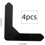 4/8/16/32pcs Pegatinas Antideslizantes Lavables para Alfombras, Almohadillas para Alfombras, Cinta Antideslizante para Alfombras, Agarraderas para Esquinas de Alfombras, Adecuado para Suelos de Madera/Azulejos/Almohadillas/Mantener la Área de la Alfombra