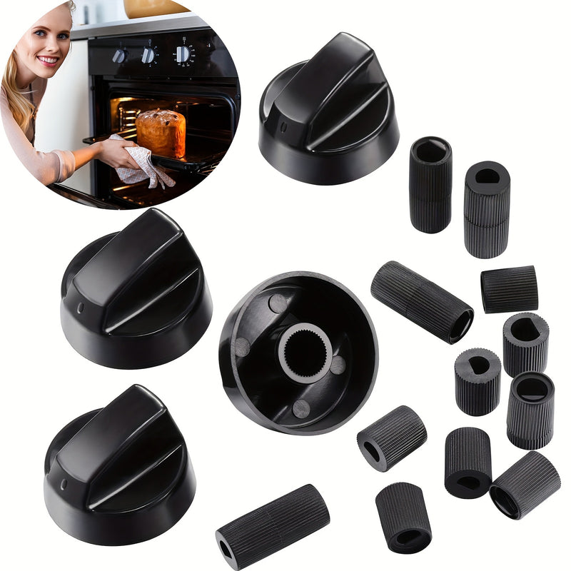 Juego de Repuesto para Perillas de Estufa de Gas, 4 piezas con Diámetro Interior de 6mm/8mm