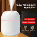 1 humidificador AromaRelax con luz nocturna USB, difusor de ambiente plástico para dormitorio, sala, oficina o auto - Funciona con bajo voltaje, compatible con múltiples espacios