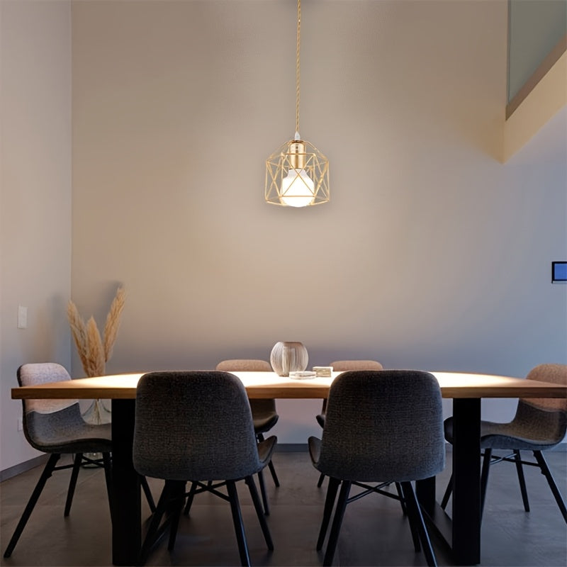 2-pack/1-pack Lámpara colgante moderna nórdica E27, barra de luz sencilla en hierro para mesa o restaurante, estilo industrial creativo (excluye bombillas), ideal para Navidad