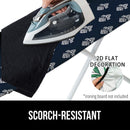 Fundas para Tabla de Planchar Resistente con Relleno Completo y Bordes Elásticos - Accesorio Decorativo Lavable a Máquina Tamaño Estándar (Tabla No Incluida), Funda Moderna, Textura Suave, Duradera, Diseño 2D Plano