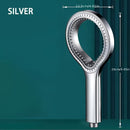Cabezal de ducha portátil de alta presión, juegos de pulverización de ducha potente, spa para el hogar, ducha de lluvia para el baño, accesorios para el baño, 3 piezas