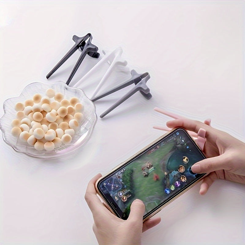 1-10 pares de palillos de plástico para dedos, utensilios de cocina multiusos para comer bocadillos, ideales para Halloween, Navidad, Pascua, Ramadán, graduaciones, fiestas y reuniones familiares