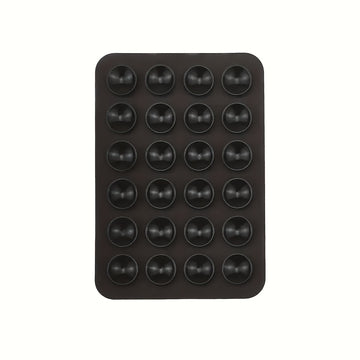 1pc Soporte para Teléfono con Ventosa de Silicona - Adhesivo Doble Cara con Mayor Succión, Parachoques Rosa Vibrante para Selfies/Vídeos Manos Libres, Compatible con Todos los Smartphones, Regalo Ideal, Agarre Divertido, Accesorio para Grabación de Vídeo