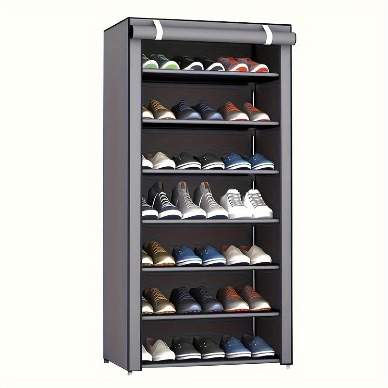 Paquete dentro de Paquete, Bolsa de Almacenamiento Capacidad Grande de 8/10 Capas Armario para Zapatos Fácil de Montar Armario para Zapatos Antipolvo Adecuado para la Puerta del Hogar, Dormitorio y Artículos Varios
