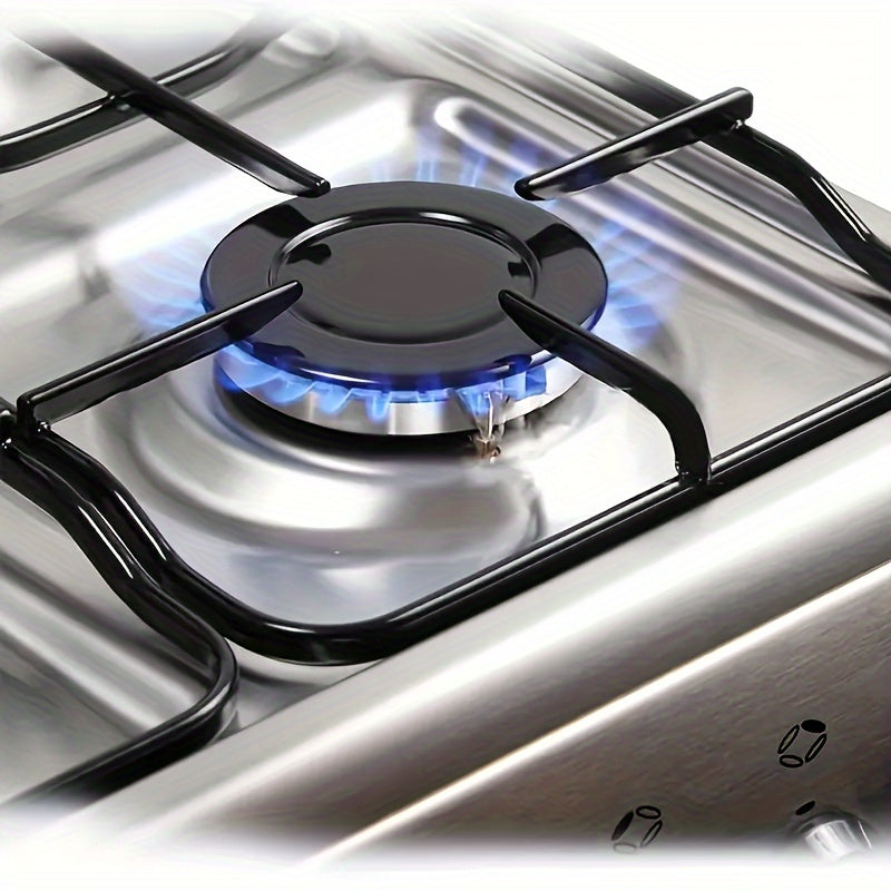 4 paquetes de cubiertas para quemadores de estufas de gas compatibles con estufas Sabaf - Tapas de repuesto duraderas, no se requieren baterías, paquete variado con opciones de 55 mm, 75 mm y 100 mm