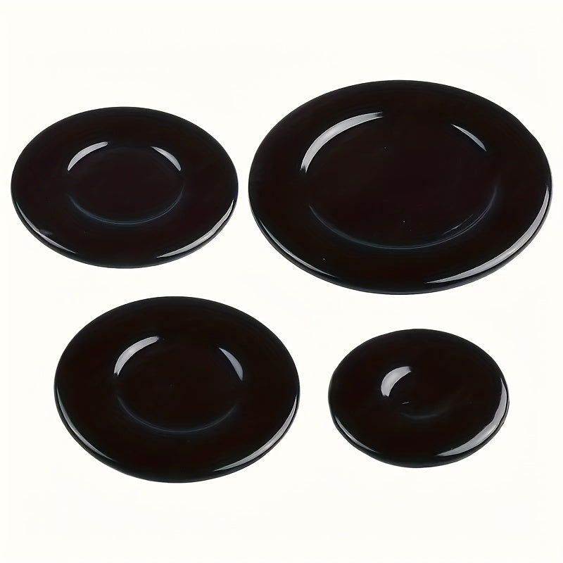 Juego de 8 Cubiertas para Quemadores de Estufa de Gas Sabaf en Metal - Kit de Repuesto Duradero de Hierro Fundido para Mejorar el Rendimiento Culinario
