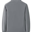 Chaqueta Casual para Hombre con Forro Polar - Ligera, con Cremallera y Bolsillos, Poliéster, Cuello de Béisbol, Perfecta para Otoño e Invierno