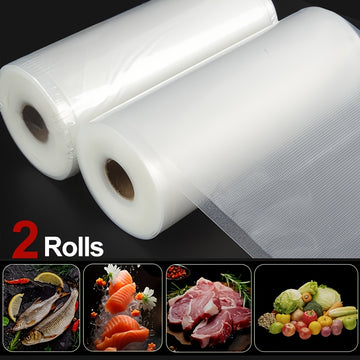 2-Unidades de Bolsas de Sellado al Vacío Libres de BPA, Reutilizables, Resistentes a Rasgaduras y Roturas en la Parte Superior, Ideales para la Conservación de Alimentos, Preparación de Comidas y Sous Vide, Garantiza la Frescura Duradera