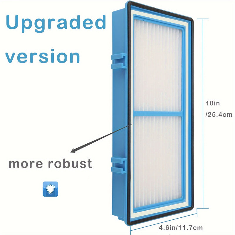 Kit de Filtro de Aire Compatible con Holmes AER1 de 14 piezas - Incluye 4 Filtros HEPA H13 y 8 Pre-filtros de Carbón Activado, Captura el 99.97% de las Partículas, con Diseño de Marco Azul para un Mejor Flujo de Aire - Compatible con HAPF30AT, HAP242, BA