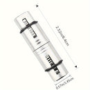Adaptador de audio XLR hembra a hembra de metal, gris, conectores de audio profesionales para micrófonos y mezcladores.