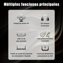 Interfaz de audio de 2 canales con tarjeta de sonido con pantalla, mezclador de estudio de grabación profesional para guitarra eléctrica, grabación in situ, 24 bits/196 kHz para grabación de música, interfaz XLR con alimentación fantasma de 48, caja de a