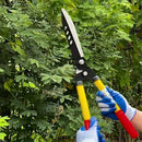 1 Cortaespines de jardín ergonómicos con mango de acero de alta resistencia - Cortaespines de jardín de metal duradero, adecuados para setos, árboles, césped y jardinería, diseño de doble mano, cortaespines de jardín, herramienta de cuidado de césped, cu