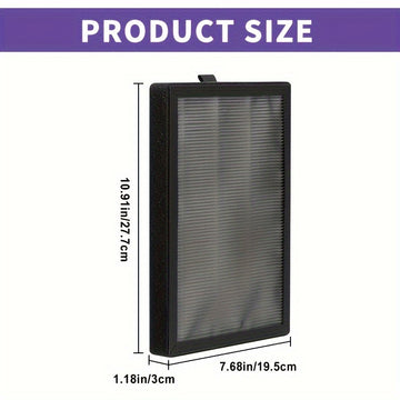 Filtro de repuesto TOPWELL 2-Pack KF250 compatible con el purificador de aire Kenmore 1200e, H13 True HEPA con capa de carbón activado y prefiltro, captura el 99,97% de las partículas, PM2010, reducción de olores
