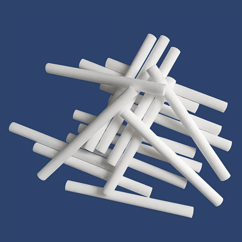 50pcs Cartuchos de Filtro de Repuesto para Humidificador - Varillas Ajustables, Material PET Blanco, Instalación Fácil para Humidificadores Generales, Cuidado del Aire en el Hogar | Diseño Sencillo | Diseño Amigable